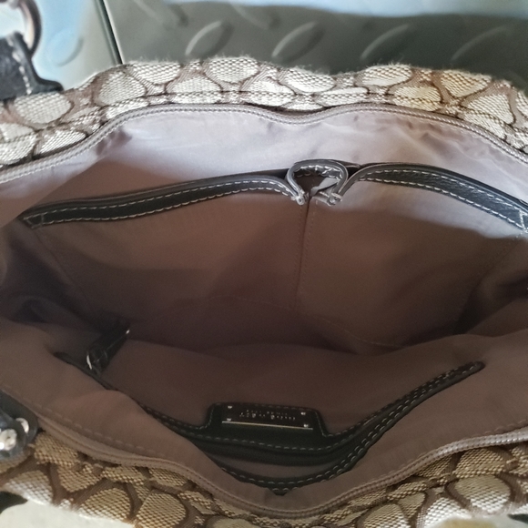 EUC NINE WEST geometric brown / neutral tones bag (OS) - Picture 7 of 13